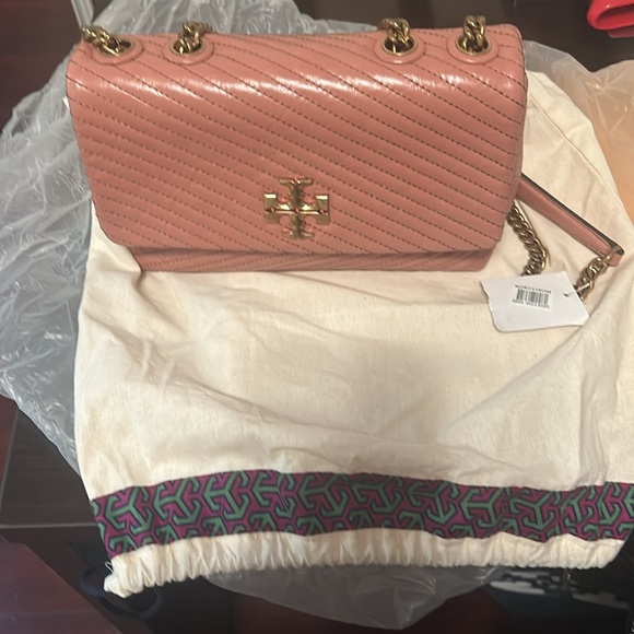 ❌SOLD❤️Tory Burch NWT Small Kira Moto Quilted Convertible Shoulder Bag - Picture 6 of 6